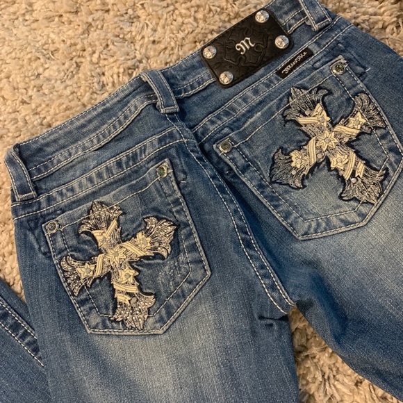 Miss Me Boot Cut Jeans - Picture 3 of 7